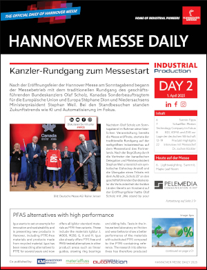 HANNOVER MESSE DAILY | E-Paper zu Tag 2
