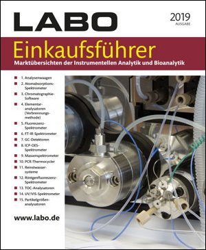 LABO Einkaufsführer 2019 - Marktübersichten der Instrumentellen Analytik und Bioanalytik
