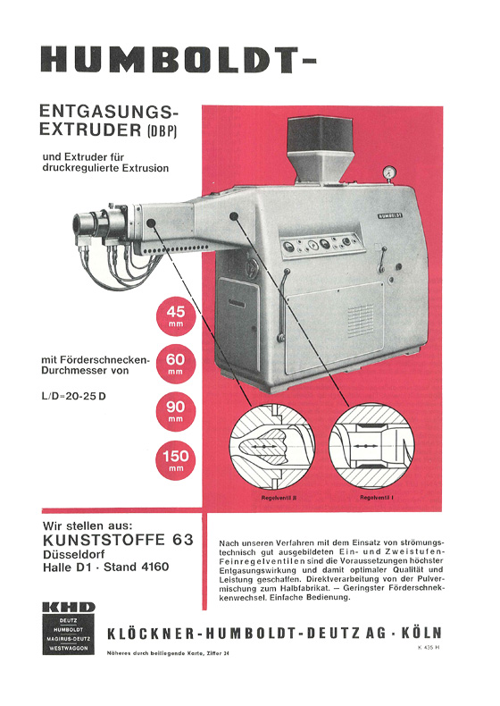 Kunststoff Magazins - zunächst unter dem Namen "Prodoc Kunststofftechnik", Ausgabe 8, 1963