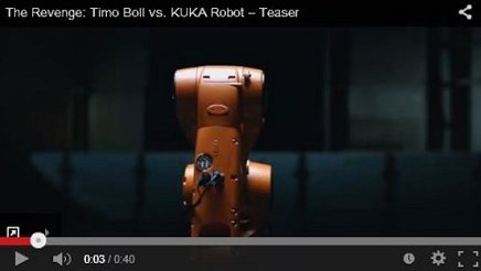 The Revenge: Timo Boll vs. KUKA Robot – Teaser